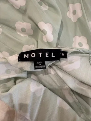 Motel Rocks Mint Green Floral Dress thumbnail 5