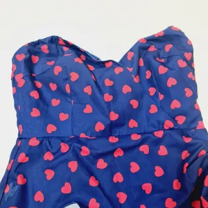 MORE TO COME Marcine Strapless Dress in Navy XS thumbnail 6
