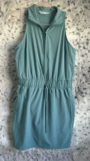 9. FLX small skort romper jumper nwot Green thumbnail 1
