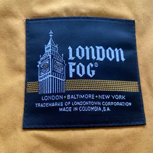 London Fog Mustard Yellow Zipper Lined Jacket Size L (NO HOODIE AVAILABLE)‎ thumbnail 15