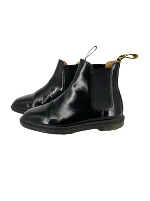 Dr. Martens Graeme II Black Gloss Chelsea Boots Leather Unisex Womens 10 Mens 8 thumbnail 12