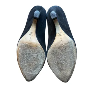 Kate Spade Shoes Womens Size 8 Black Suede Pointed‎ Toe High Heel Pumps Italy thumbnail 7
