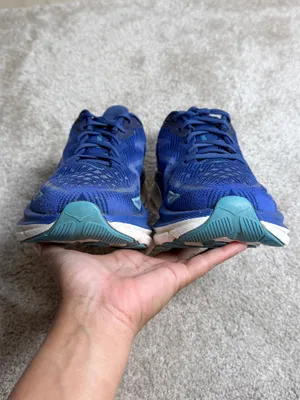 Hoka One One Women’s Clifton 9 Sneaker Shoes Running in Evening Sky Blue 10B thumbnail 10
