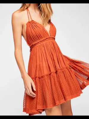 R.Vivimos Womens Summer Halter Deep V-Neck Mini Dress college gameday football M thumbnail 1