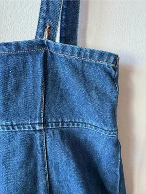 Reformation Women’s Kayla Denim Corset Mini Dress Size 0 thumbnail 10