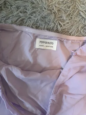 Peppermayo Maxi dress ruffle lilac NEW thumbnail 4