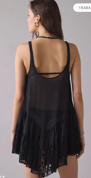 Urban Outfitters Sheer Lace Tank Dress thumbnail 2