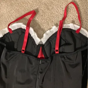 Spirit Little Red Women's Red and Black Costume Dress with Hooded Cape thumbnail 11
