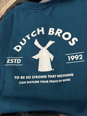 Dutch Bros Crewneck Sweatshirt “To Be Strong” Size Medium Unisex New thumbnail 3