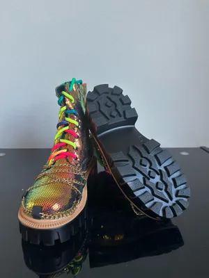 Combat Boots Multiple Size 6 thumbnail 2