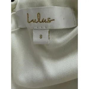 Lulus True Love Story White Embellished Cap Sleeve Mermaid Maxi Dress Size 8‎ thumbnail 13