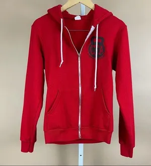 American Apparel CrossFit Absolute Full Zip Hooded Jacket Size Small thumbnail 1