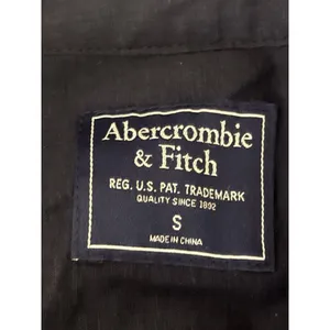 Abercrombie Fitch Womens Shirt Dress Sz Small Y2k Old Money Gothic Grunge Preppy thumbnail 9