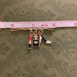 Gold Hairpin with Charms thumbnail 2