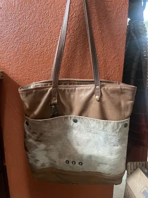 Myra Bags Brown Leather thumbnail 1