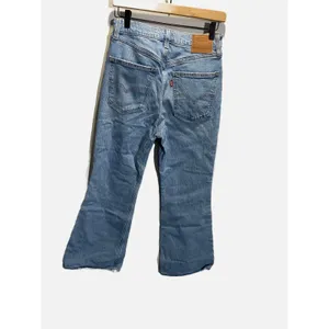 Levi's 70s‎ High Flare Jeans Womens 28 Blue Medium Wash Denim Retro Boho thumbnail 4