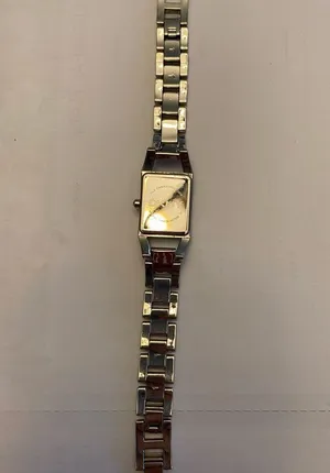 DKNY Women’s Silver Bracelet Link Watch with Black Accents thumbnail 5