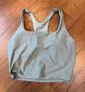 Old Navy Active Cloud+ Green Racerback Sports Bra Size Large - C73-015 thumbnail 1