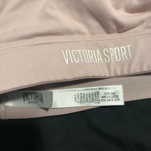 Adidas Black‎ Tank and Light Pink Victoria S Sports Bra thumbnail 4