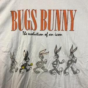 Looney Tunes Bugs Bunny Evolution of an Icon Tshirt size Extra Large thumbnail 2