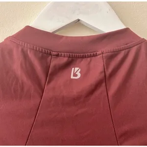 Buffbunny Fall Freely Short Sleeve Burgundy Athletic Dress Sz S thumbnail 7