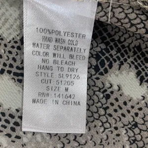 She & Sky Snakeskin print cardigan thumbnail 10