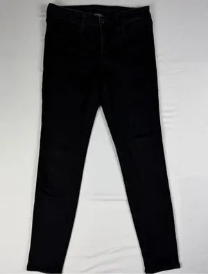 American Eagle Next Level Stretch Black Jegging Jeans Women 6 Skinny Mid Rise thumbnail 1