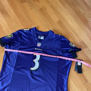 National Football League NWT Ravens Odell Beckham Jr #3 Pro Line Jersey XL thumbnail 8
