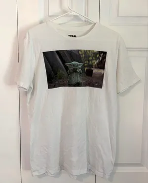 Star Wars The Mandalorian Grogu Baby Yoda Tee thumbnail 1