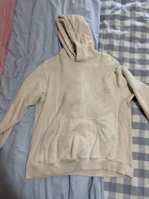 Aerie Hoodie Oversized Sweatshirt Tan thumbnail 1
