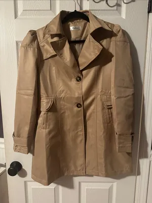 Fashion Brand Company Women's Beige Trench Coat thumbnail 1