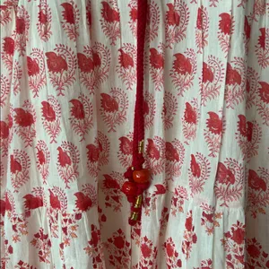 Ro's Garden NWT Red Floral Sofia Sleeveless Ruffle Short Dress **Size XS** 🌺🌺 thumbnail 4