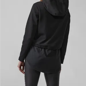 Athleta Charcoal Hoodie‎ Sweatshirt thumbnail 8