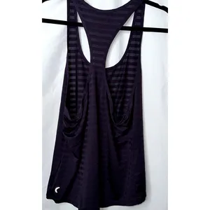 Zyia Active Womens Size XL Plum Cubana Racerback Sleeveless Yoga Workout Tany thumbnail 4
