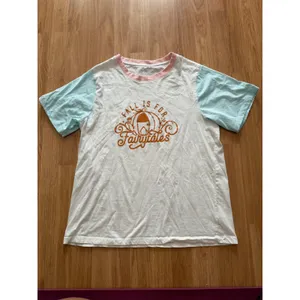 Eleanora Madison Fall Is For Fairytales Graphic Tee Colorblock Cotton XL thumbnail 2