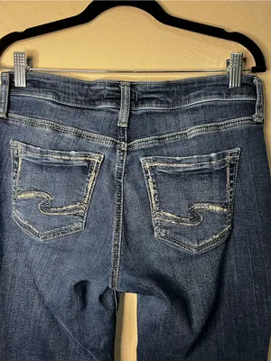 Silver Jeans‎ Co Suki Bootcut Mid Rise Denim Jeans thumbnail 9