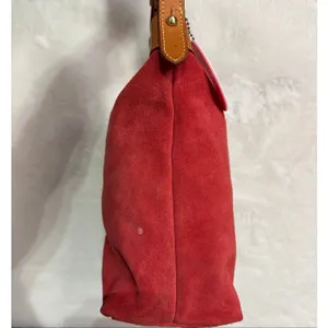 NWOT DOONEY & BOURKE Wine Red Suede Hobo Shoulder bag thumbnail 5