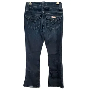Hudson Y2K Signature Bootcut Jeans 26 Blue Denim Low Rise Flap Pockets Western‎ thumbnail 4
