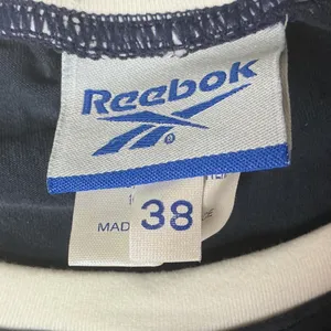 Vintage 90s Reebok Versa Training Crop Top Lycra Women's Size 38 Medium‎ thumbnail 7