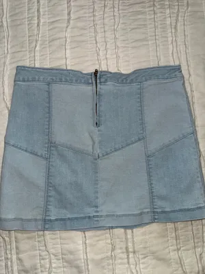 Altar'd State Denim Skirt Mini thumbnail 3