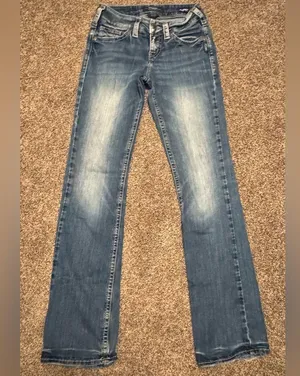 Silver Jeans SUKI Mid Slim Bootcut Women's Jeans thumbnail 3