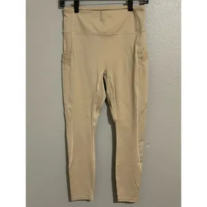 Fabletics Motion 365 Neutral Nude Mesh Pocket 7/8 Leggings Women’s Size Medium thumbnail 2