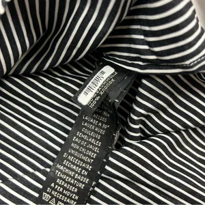 Ralph Lauren White Black Label Stripe Button Down Dress Shirt Relaxed Fit Size 8 thumbnail 4