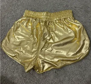 Gold Amazon Shorts Metallic thumbnail 1
