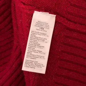 J. CREW Relaxed V Neck Pullover Sweater‎ Solid Red Merino Wool Alpaca Medium thumbnail 10