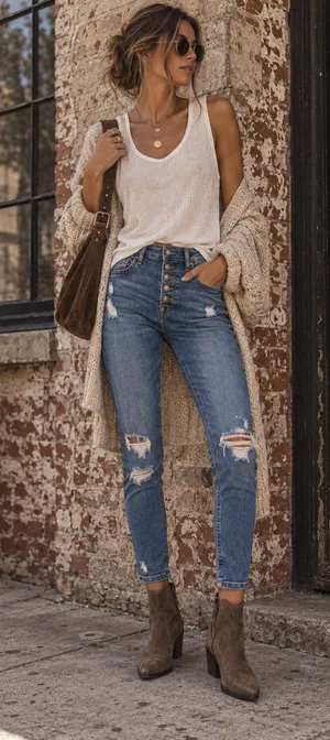 We The Free Sabrina Super Skinny Jeans Distressed High Rise Button Fly 25 thumbnail 1