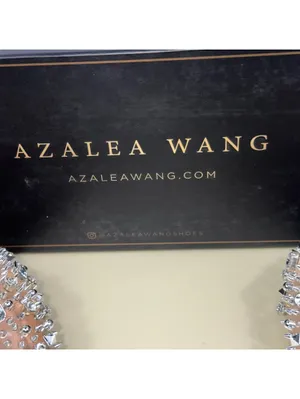 Azalea Wang Popstar Rose Gold PVC Slingback Stiletto Heels Women’s Size 7.5 thumbnail 5