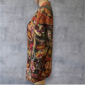 Canvasbacks Colorful Paisley Women's Jacket size M Red Size M thumbnail 3