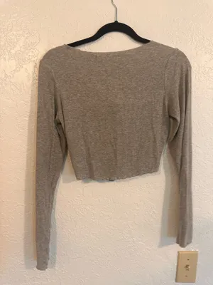 Adika Cropped Long Sleeve thumbnail 3