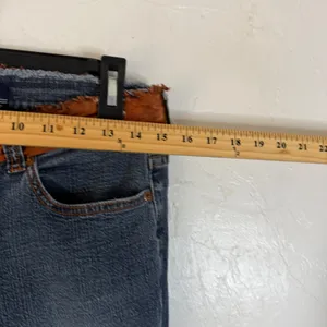 Tyte The Worlds Coolest Jeans Y2k Size 9‎ Blue Bootcut Distressed Flare Denim thumbnail 7